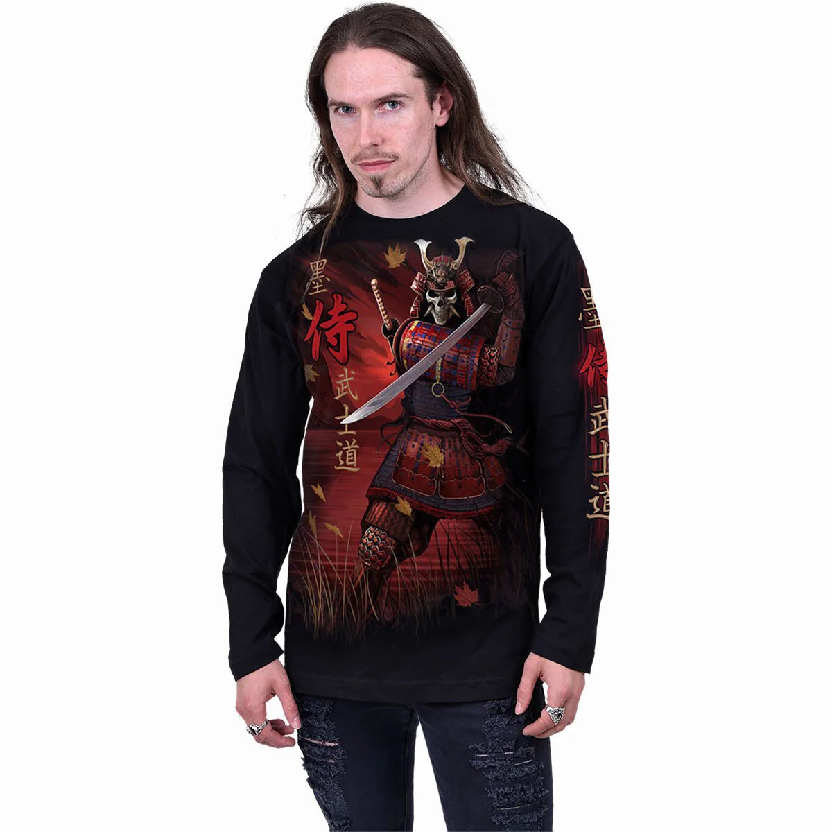 SAMURAI - SPIRAL - LONGSLEEVE T-SHIRT