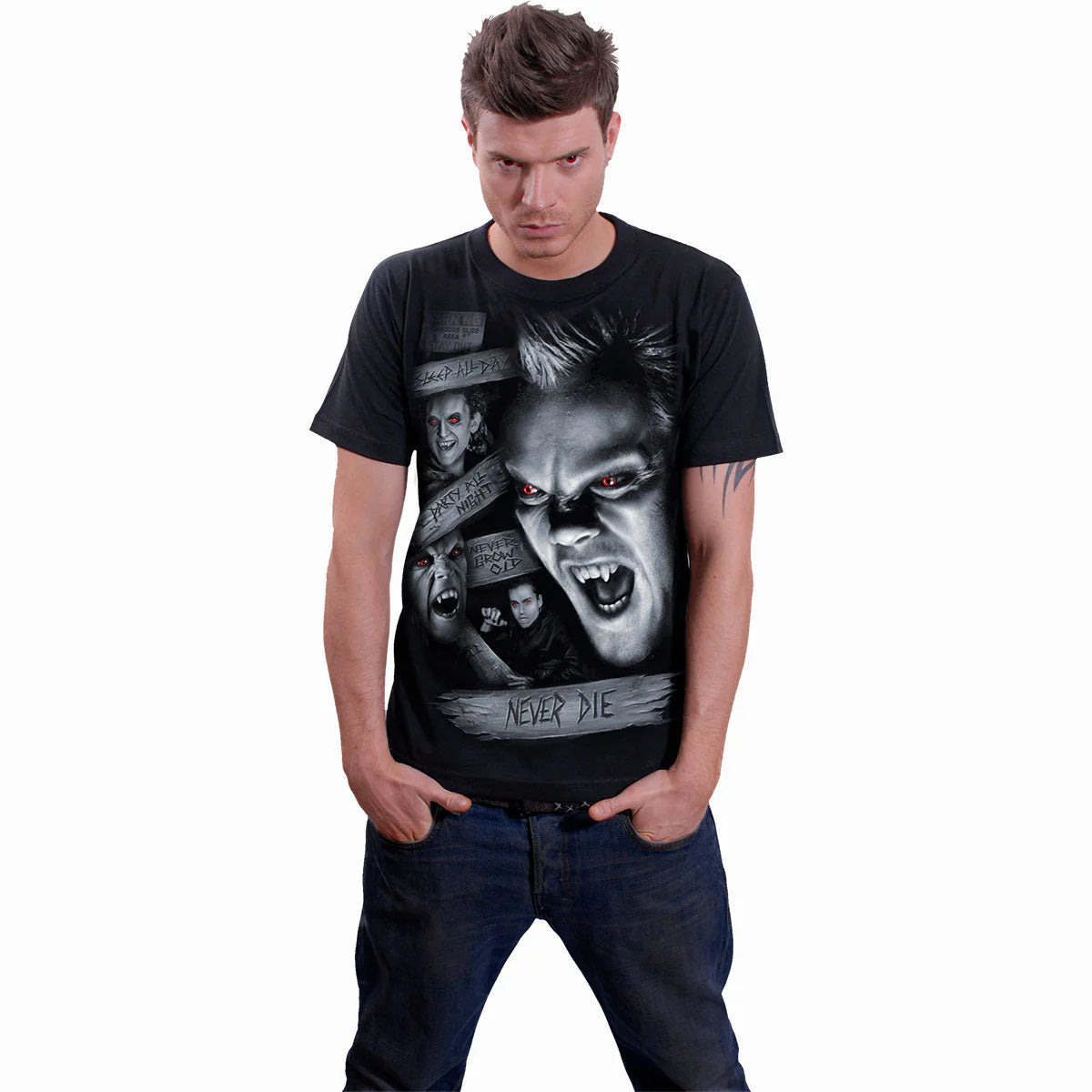 NEVER DIE - THE LOST BOYS - T-SHIRT
