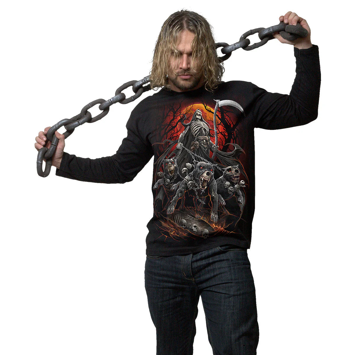 HARBINGERS - SPIRAL - LONGSLEEVE T-SHIRT