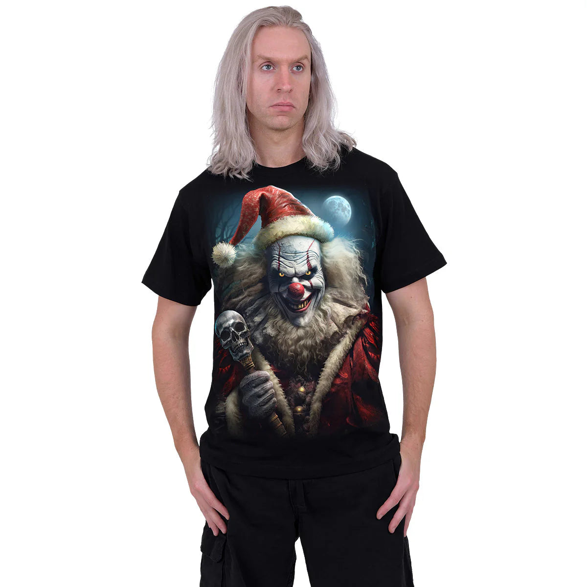 SANTA CLOWN - SPIRAL - T-SHIRT