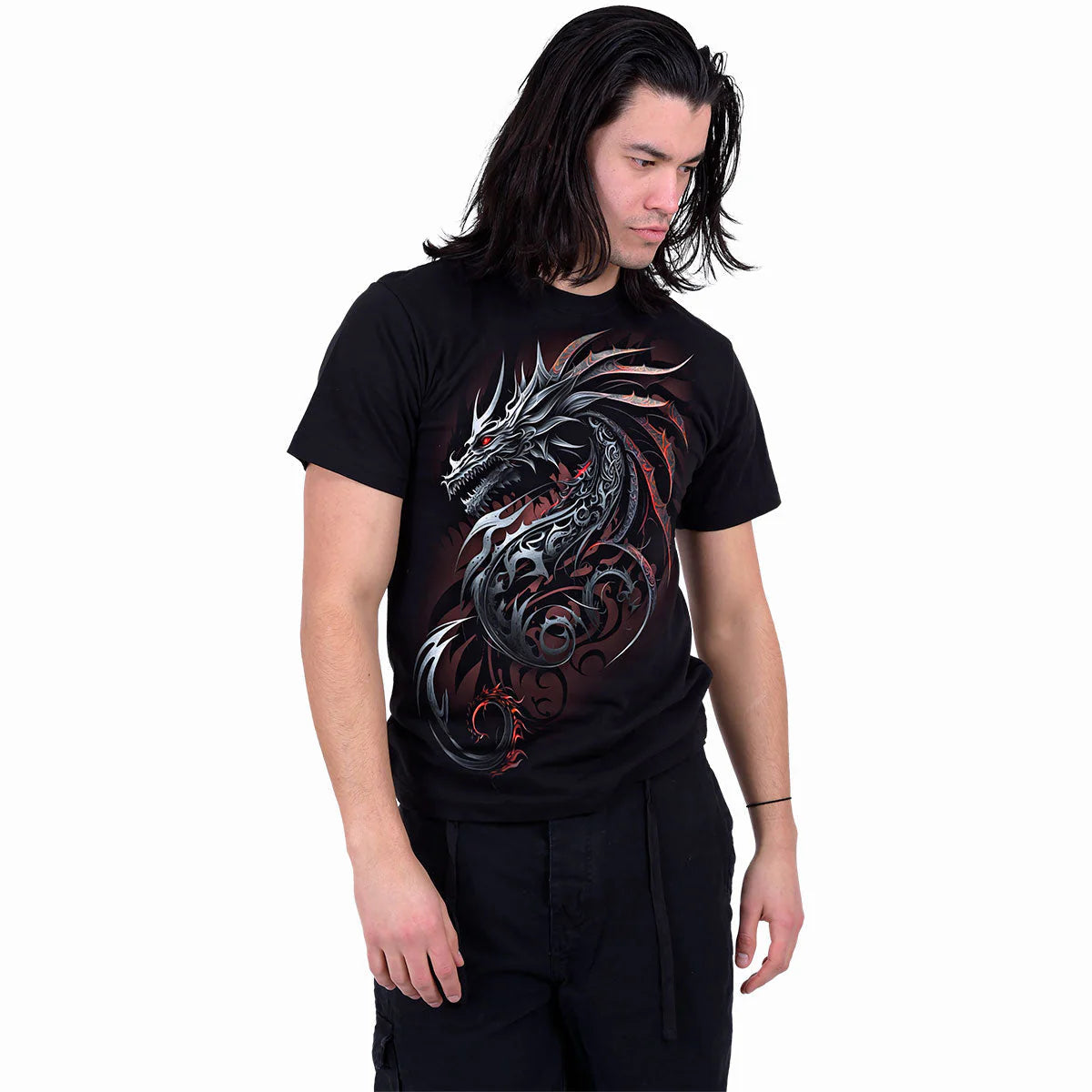 DRAGON SHARDS - SPIRAL - FRONT PRINT T-SHIRT