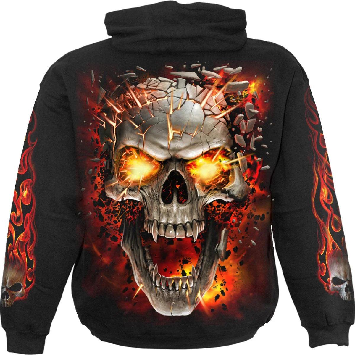 SKULL BLAST - SPIRAL - KIDS HOODIE