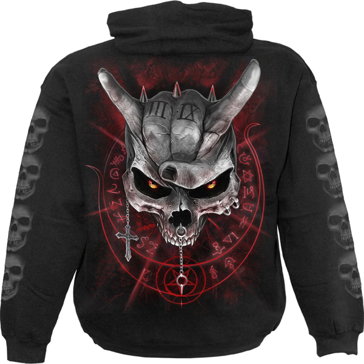 NEVER TOO LOUD - SPIRAL - KIDS HOODIE