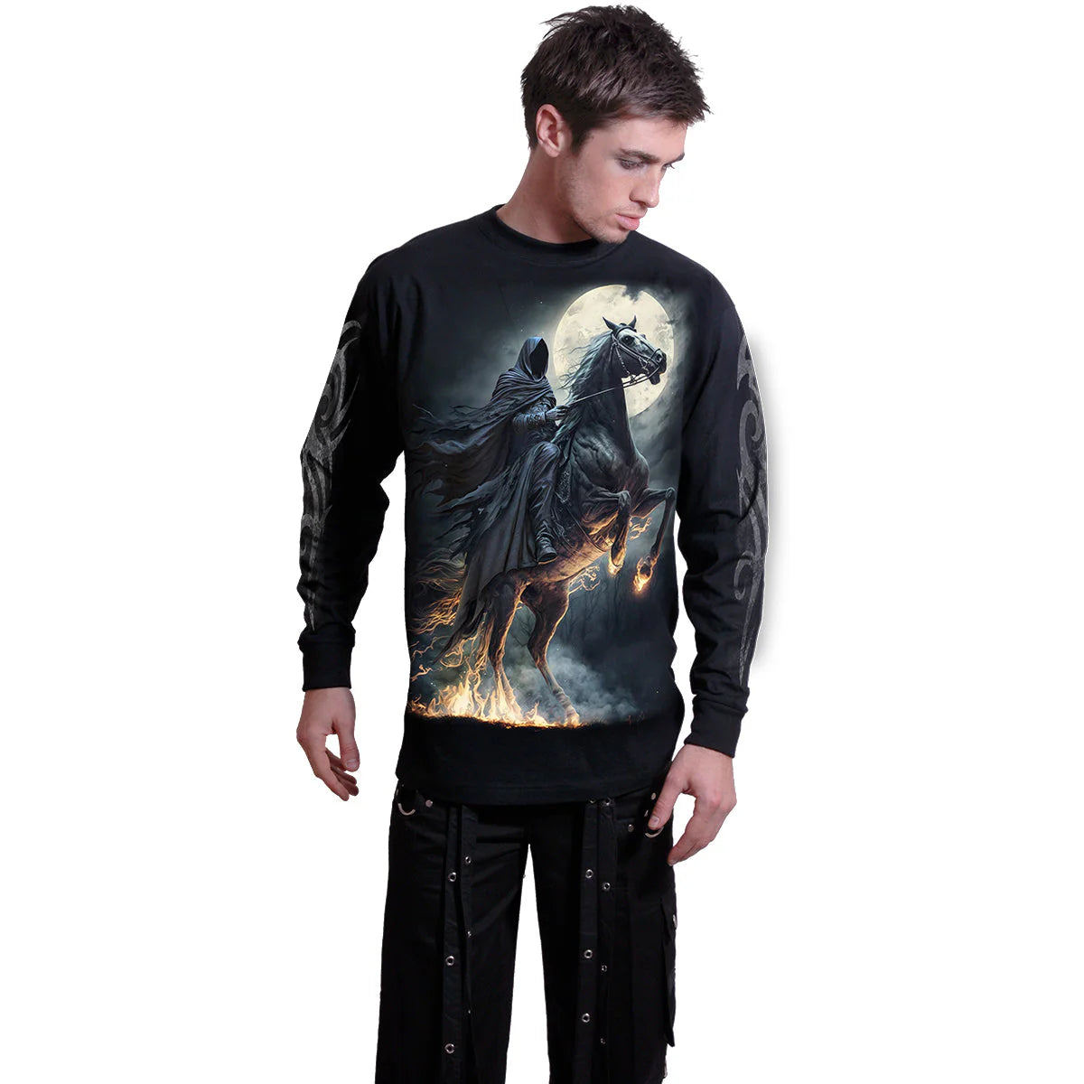 SHADOW RIDER - SPIRAL - LONGSLEEVE T-SHIRT