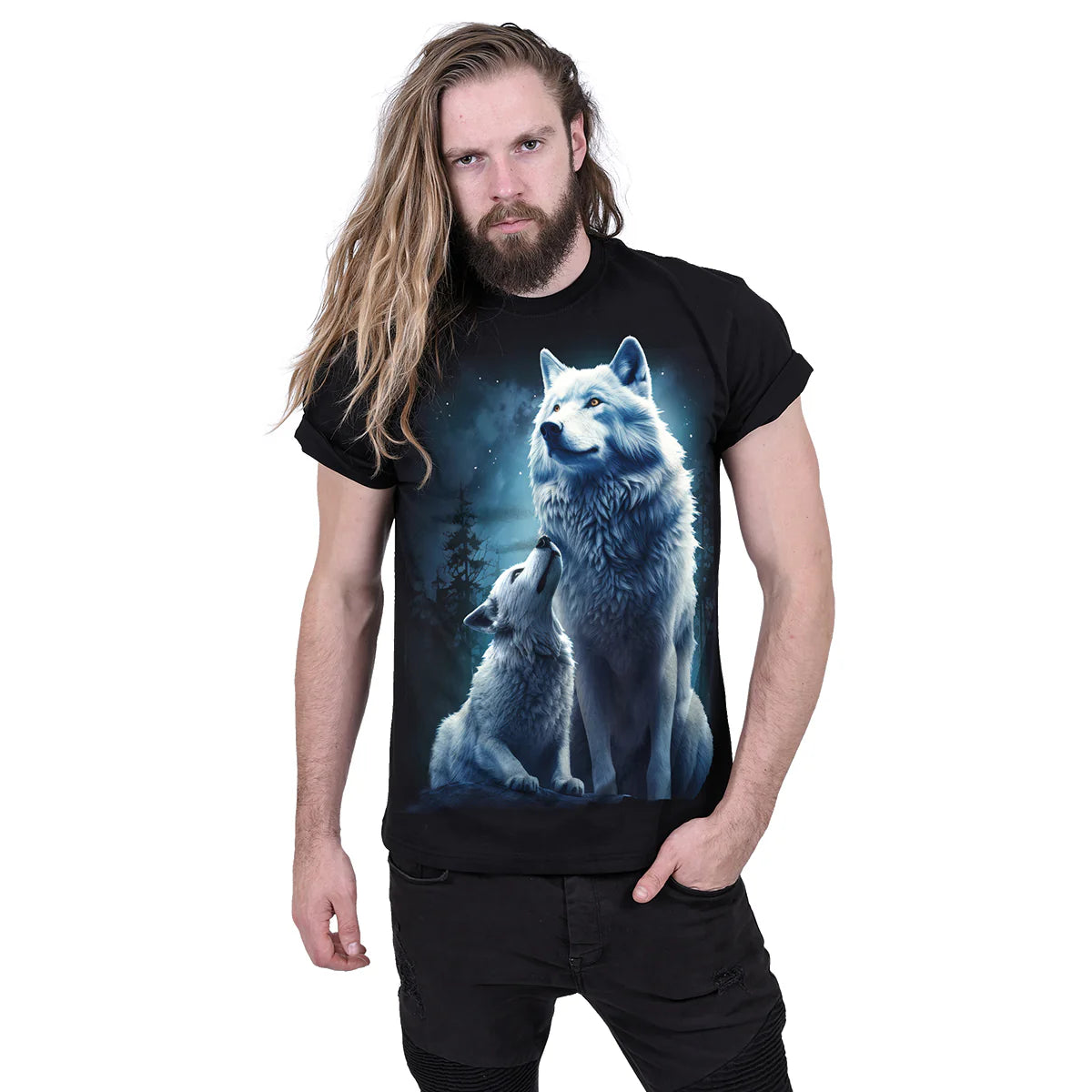 WOLF GUARDIAN - SPIRAL - T-SHIRT