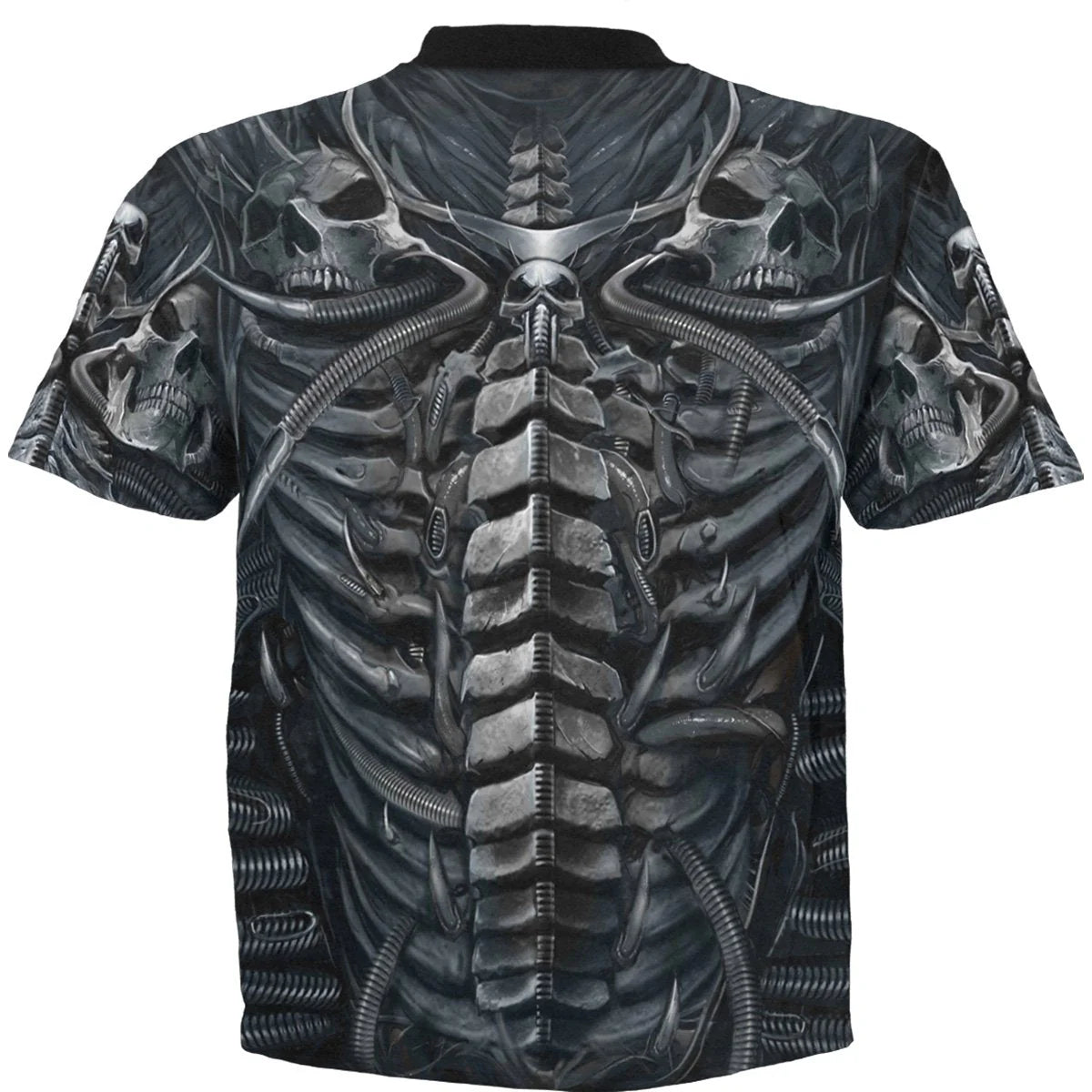 SKULL ARMOUR - SPIRAL - ALLOVER T-SHIRT