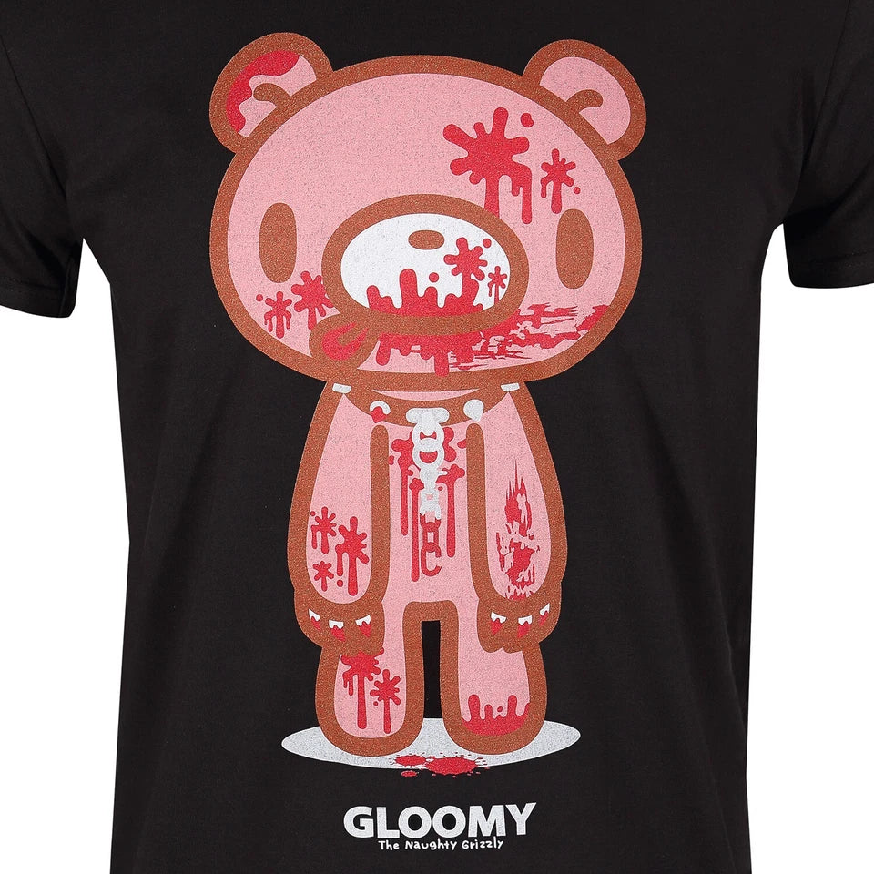 BLOODY MESS - GLOOMY BEAR - T-SHIRT