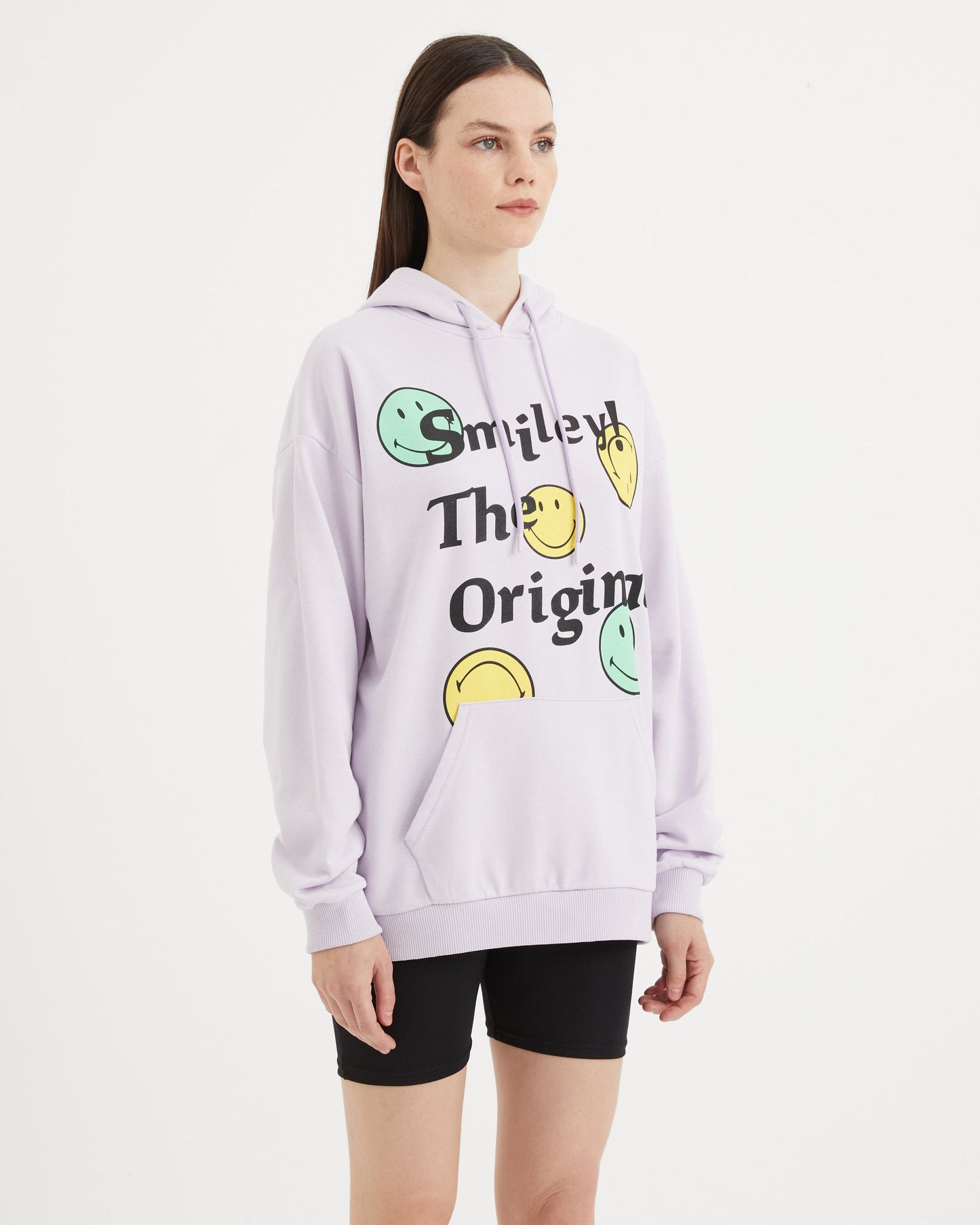 OnePointFive°C Smiley Originals Oversized Hoodie