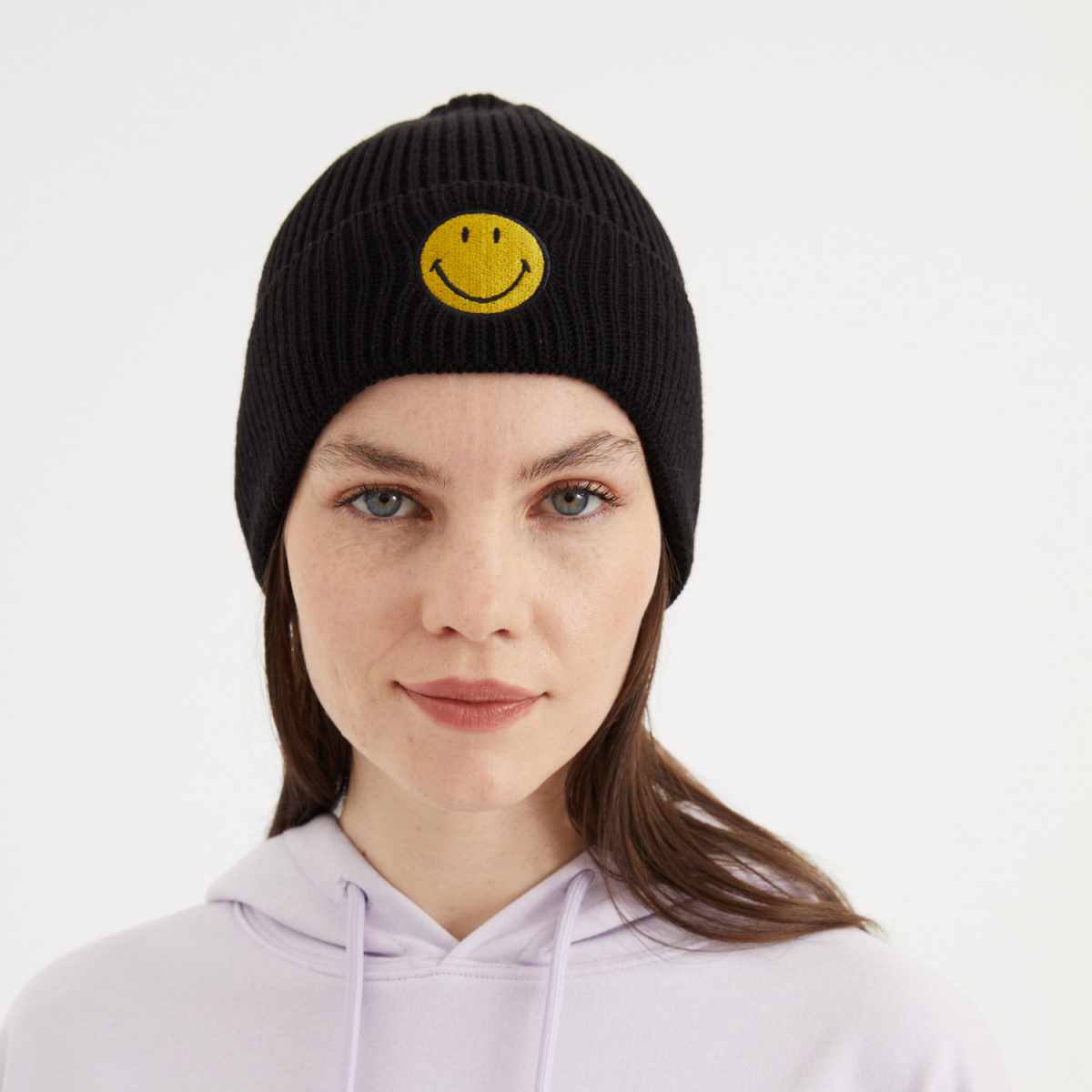 OnePointFive°C Smiley Logo Beanie