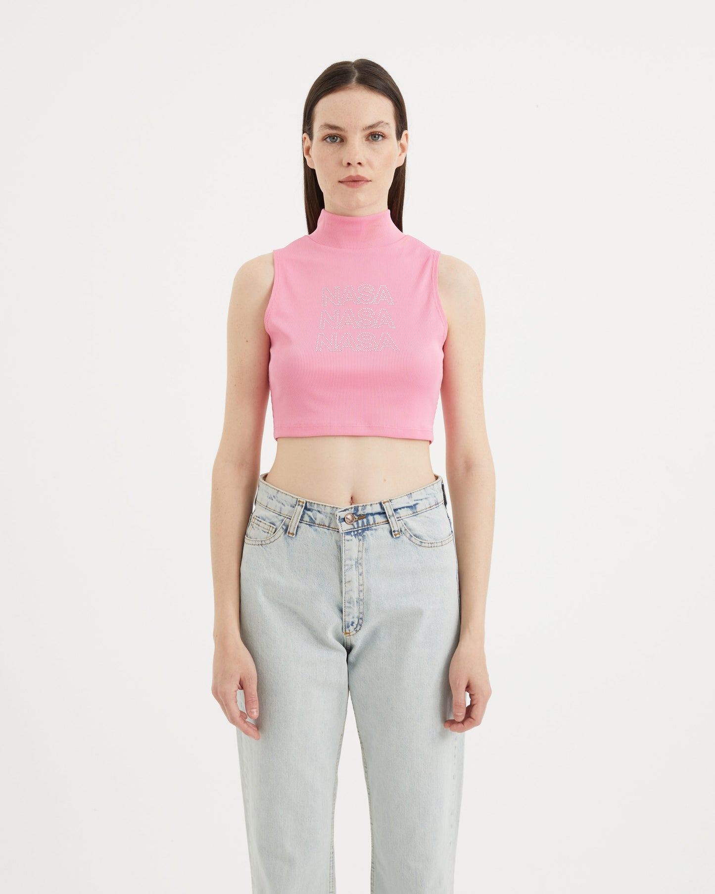 OnePointFive°C NASA Cropped T-Shirt