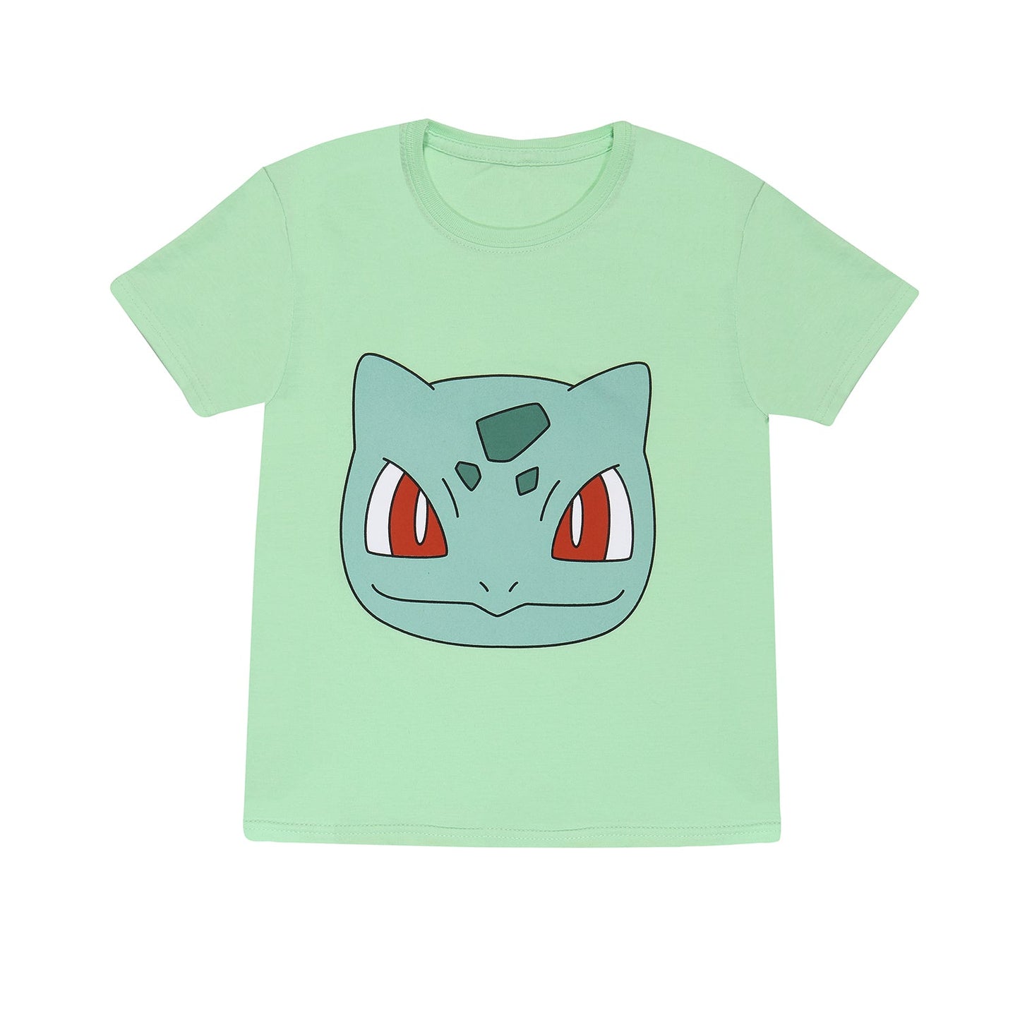 Pokemon Bulbasaur Face Kids T-Shirt