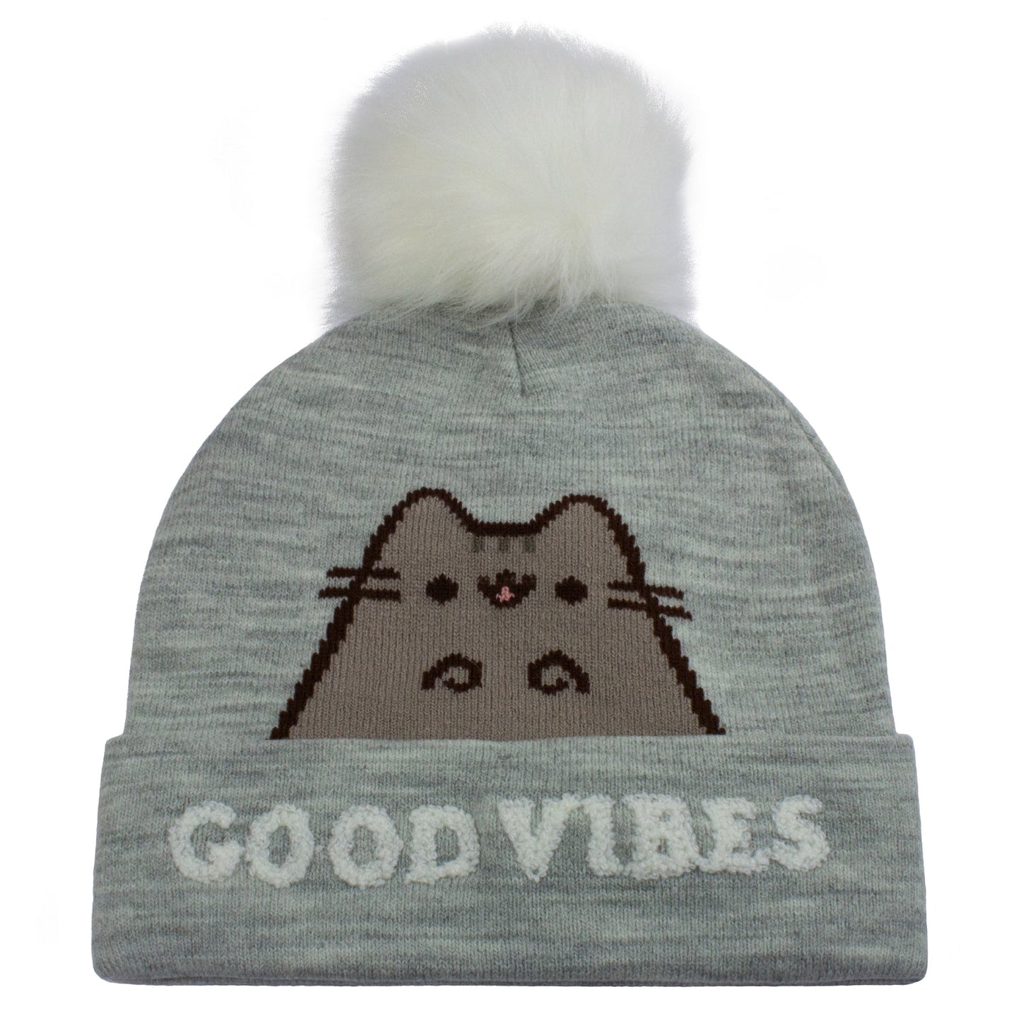 Pusheen Good Vibes Pom Pom Beanie