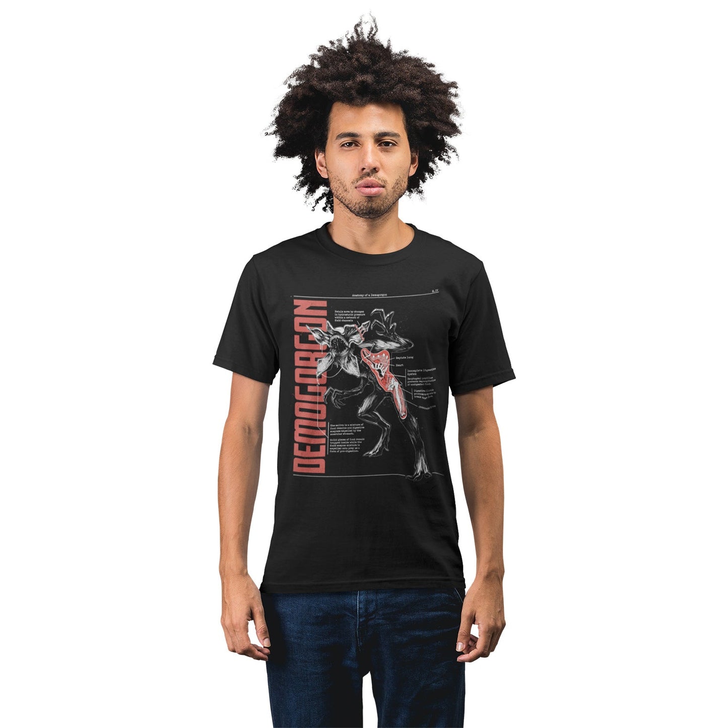 Stranger Things Anatomy Of A Demogorgon Unisex T-shirt