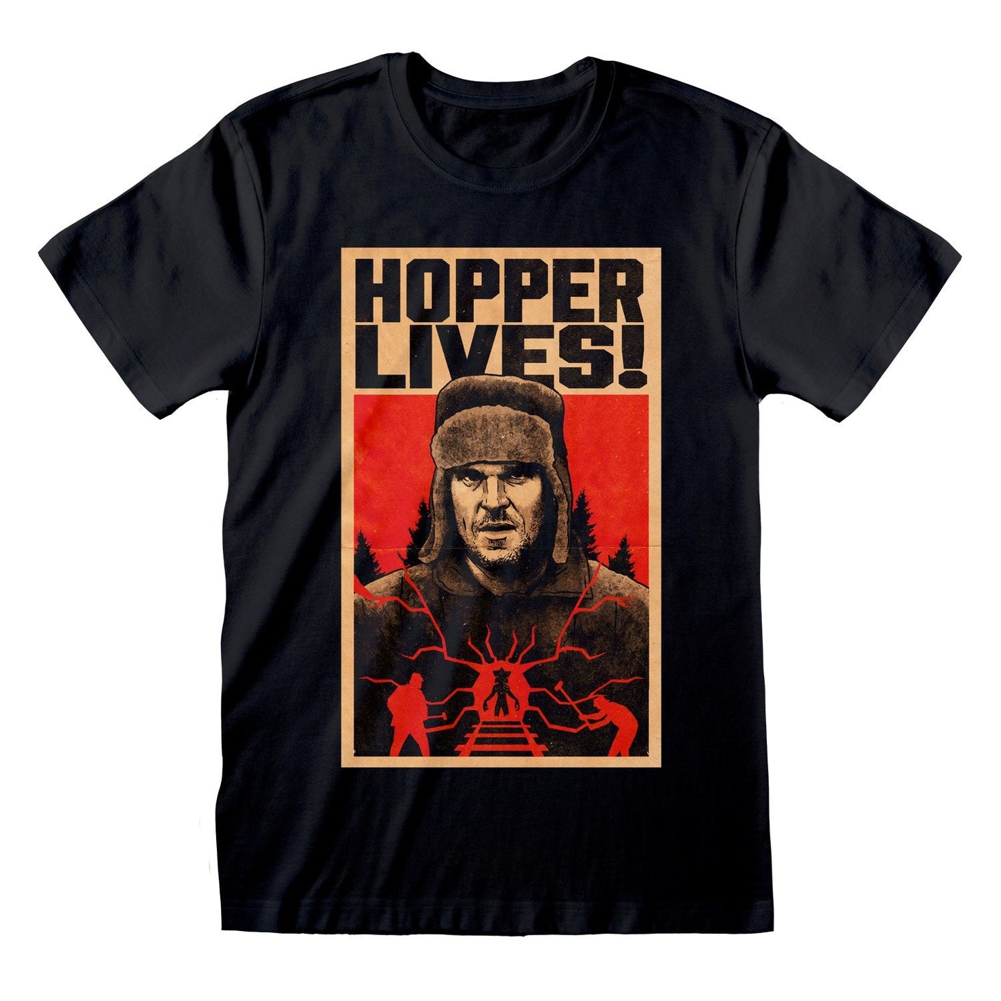 Stranger Things Hopper Lives T-shirt