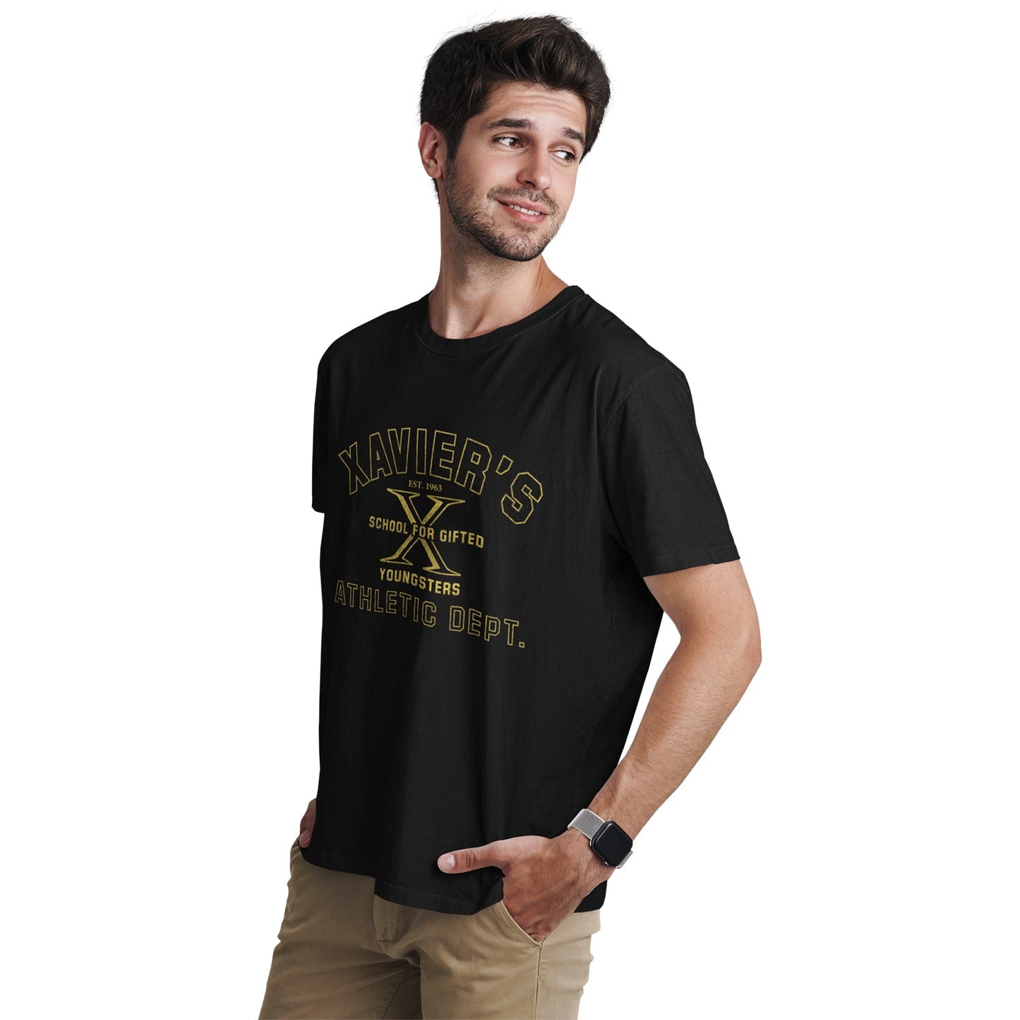 Official Marvel Comics T-Shirt – X-Men Athletic Dept Classic Mutant Fan Apparel