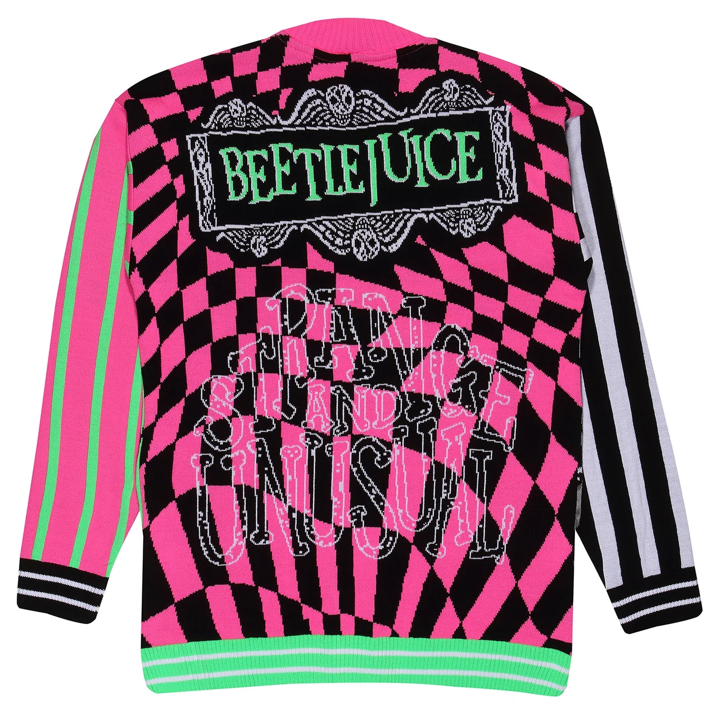 SHOWTIME STRANGE AND UNUSUAL - BEETLEJUICE - CARDIGAN