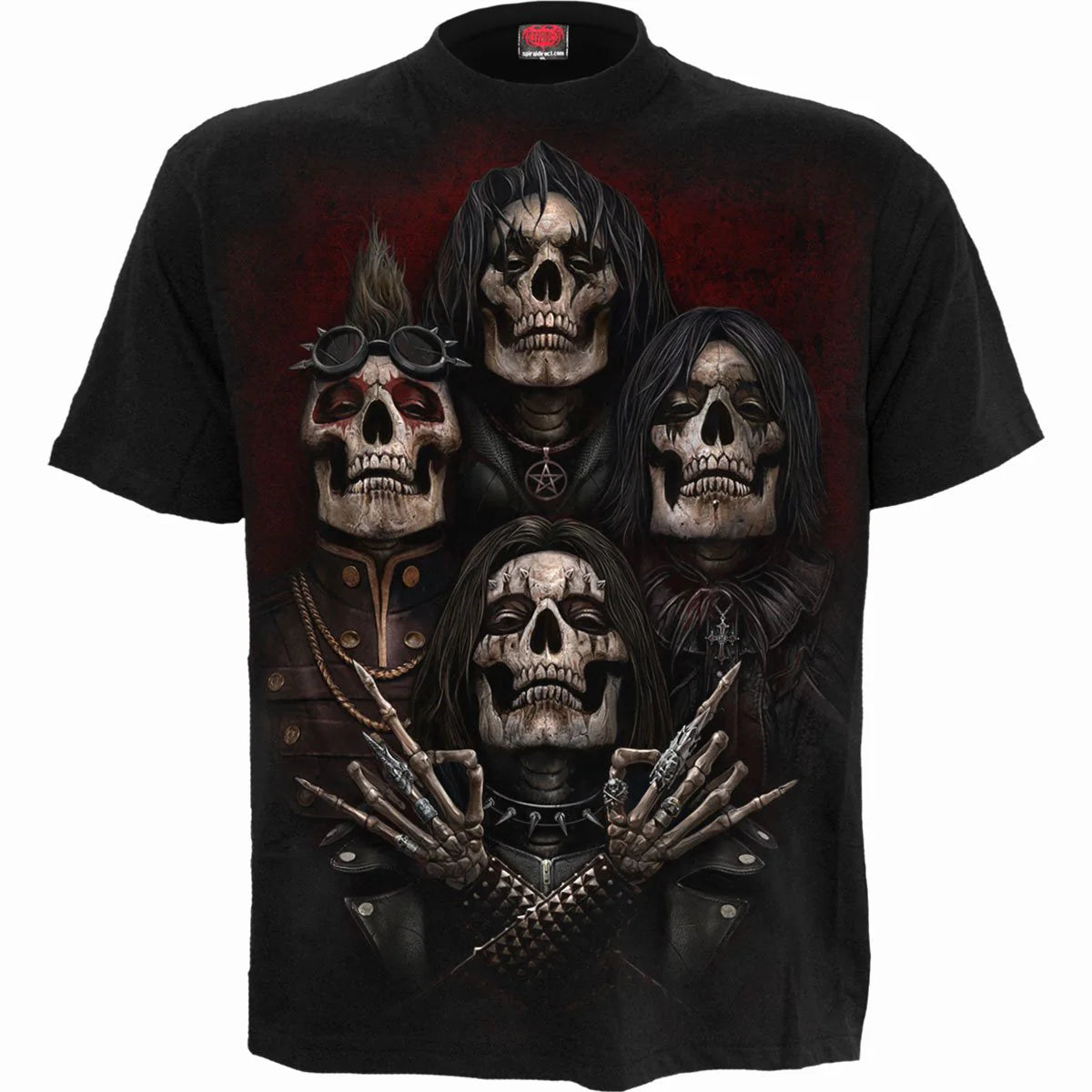 FACES OF GOTH - SPIRAL - T-SHIRT