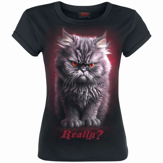 ANGER MANAGEMENT - SPIRAL - GIRLS BOATNECK CAP SLEEVE T-SHIRT