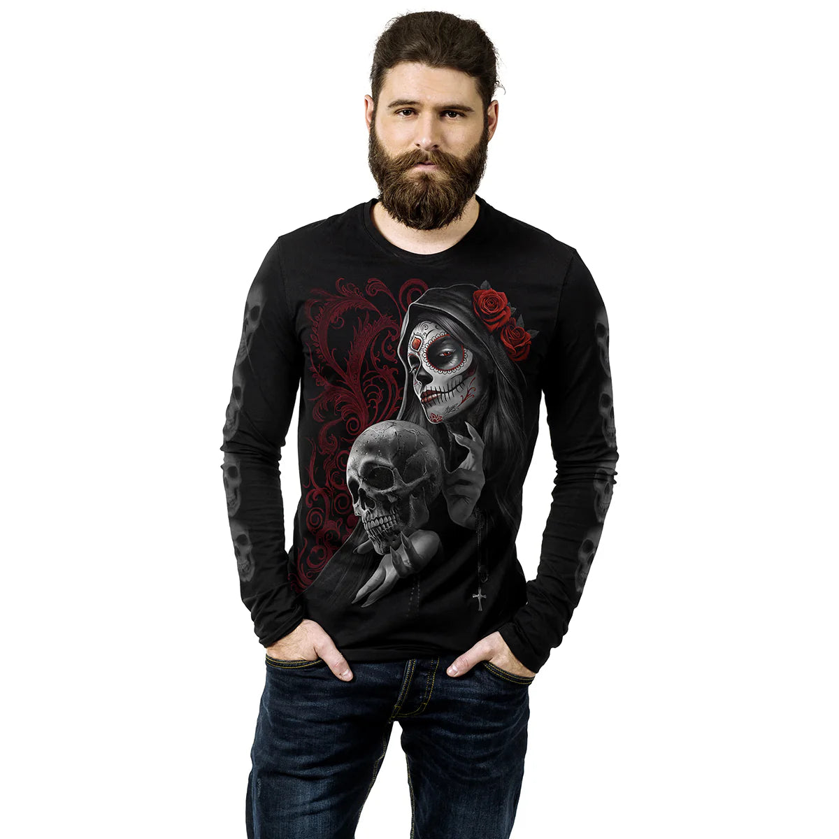 LOVE IS DEAD - SPIRAL - LONGSLEEVE T-SHIRT