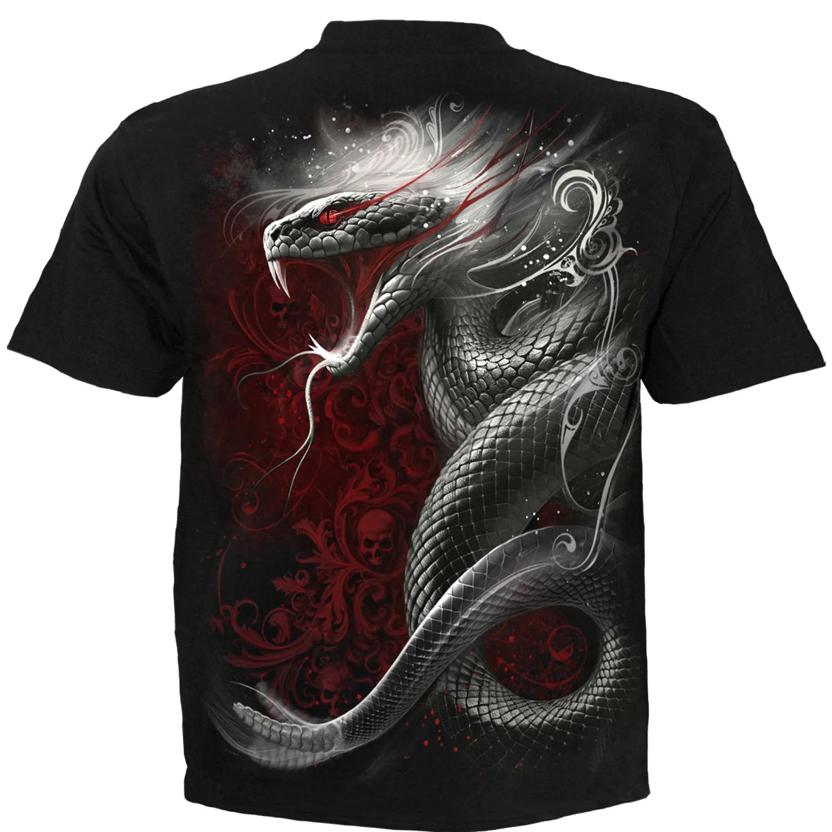 GOTHIC SERPENT - SPIRAL - T-SHIRT