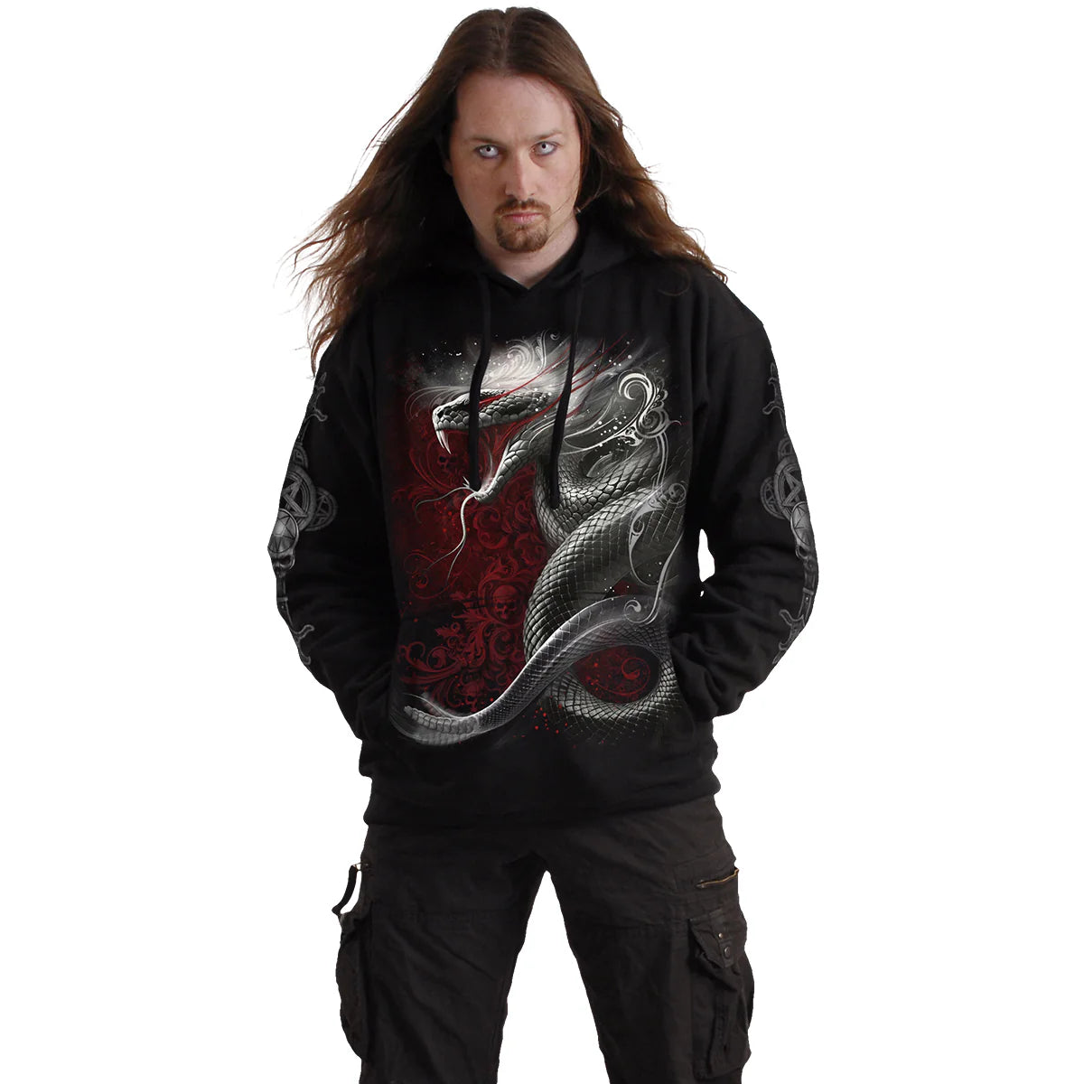 GOTHIC SERPENT - SPIRAL - HOODIE