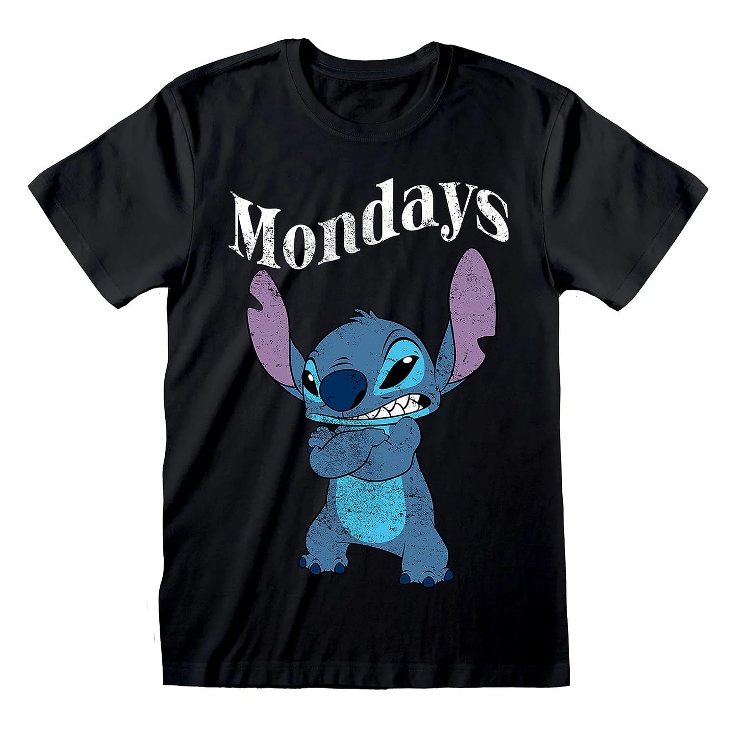 Official Lilo & Stitch Mondays T-Shirt – Funny Disney Graphic Tee for Stitch Fan