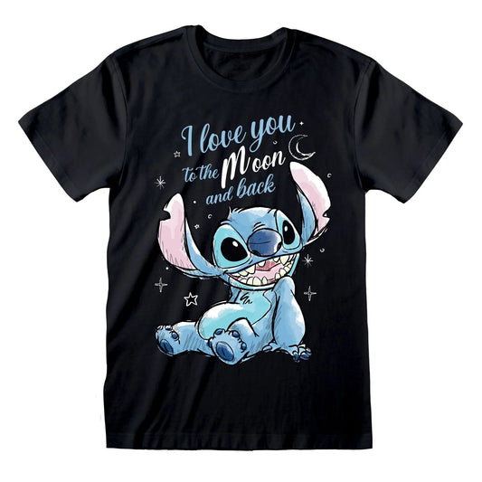 Official Lilo & Stitch I Love You T-Shirt – Disney Tee for Stitch & Movie Fans