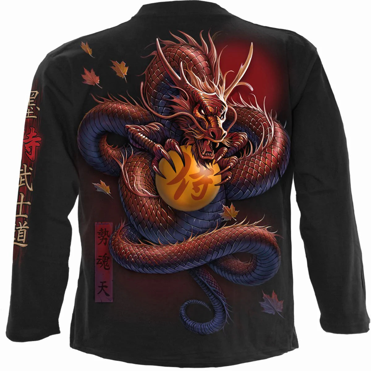 SAMURAI - SPIRAL - LONGSLEEVE T-SHIRT
