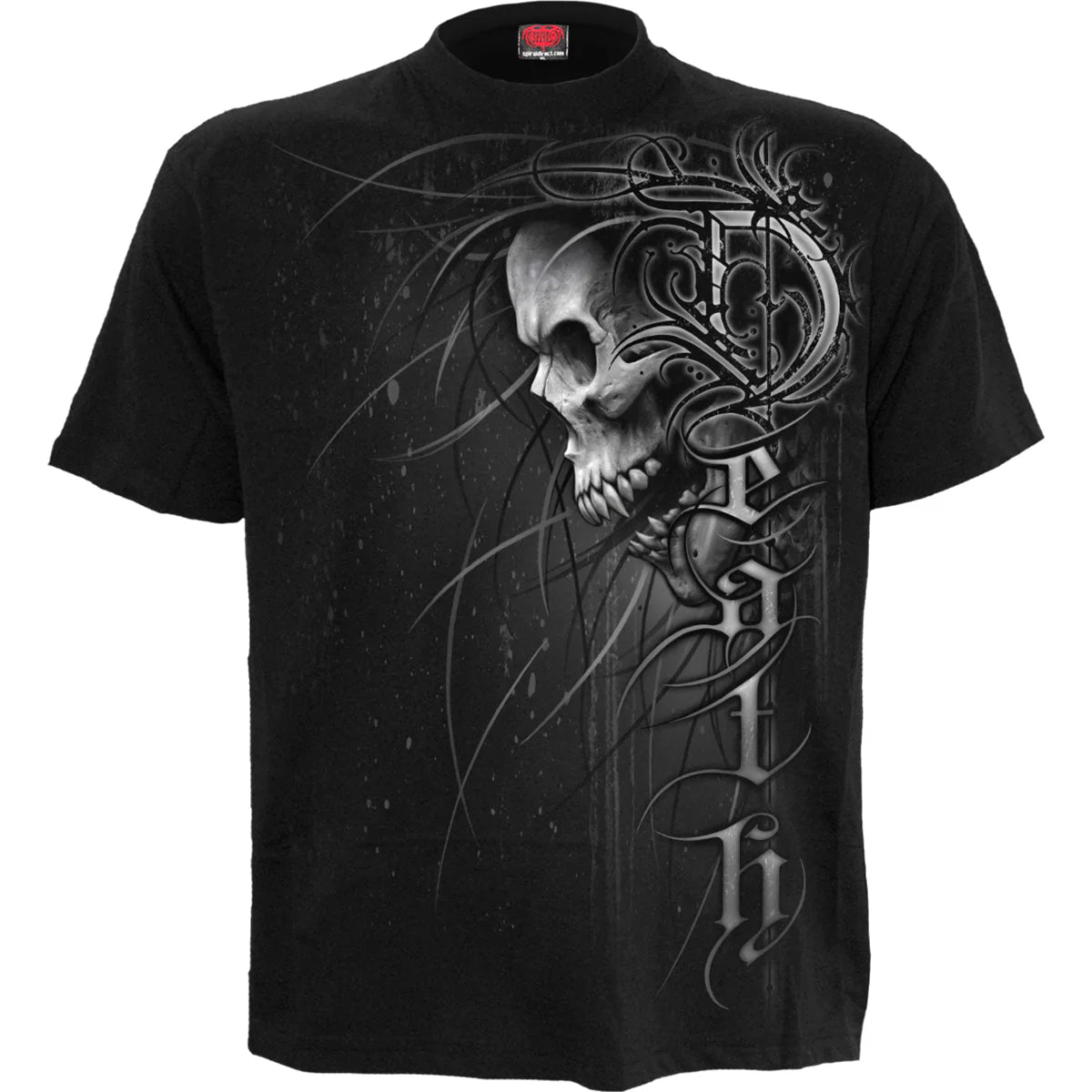 DEATH FOREVER - SPIRAL - T-SHIRT BLACK