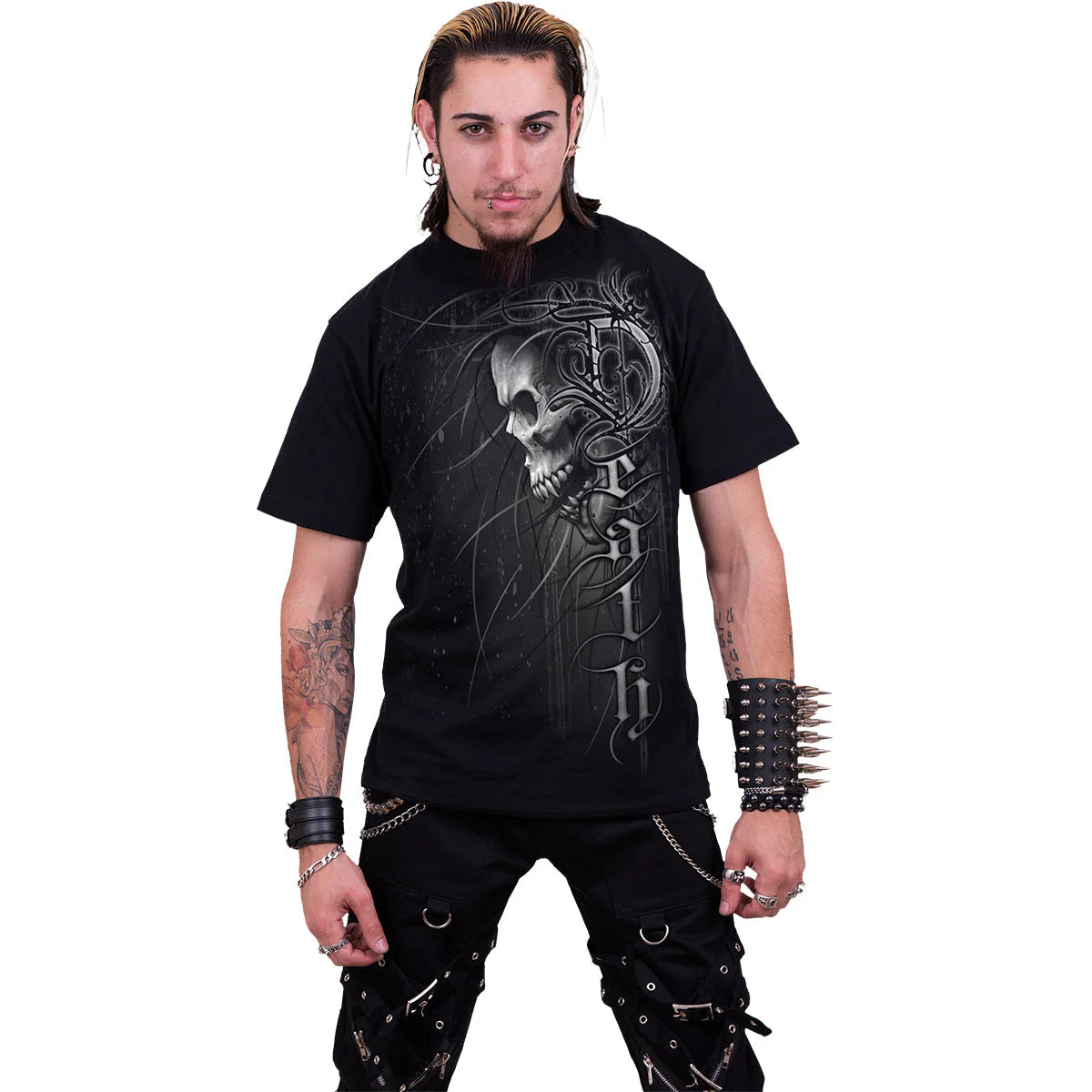 DEATH FOREVER - SPIRAL - T-SHIRT BLACK