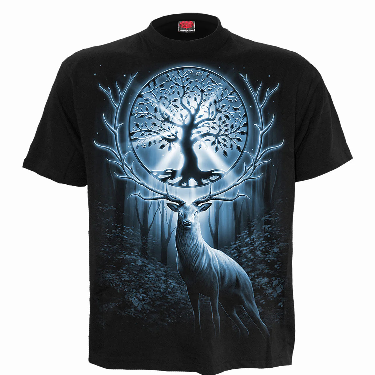 TREE OF LIFE - SPIRAL - FRONT PRINT T-SHIRT