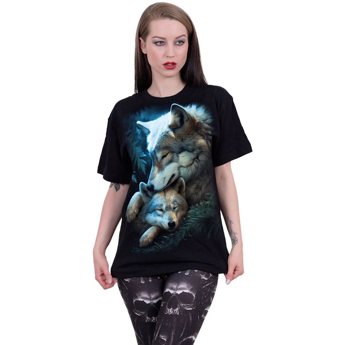 MOTHER'S LOVE - SPIRAL - FRONT PRINT T-SHIRT