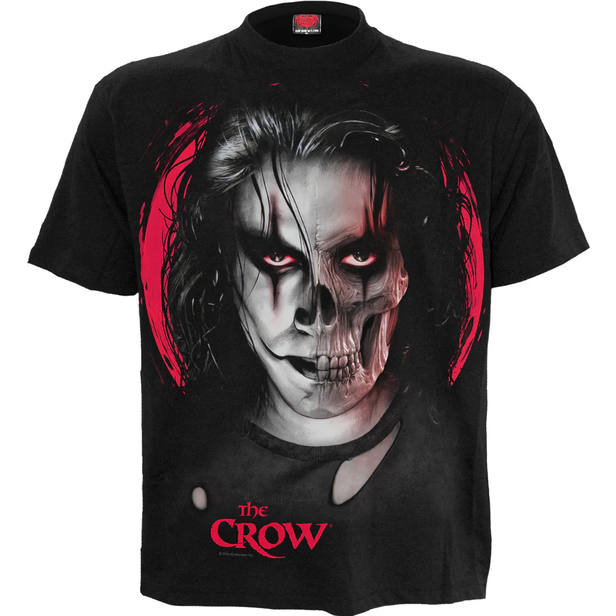 SKULL FACE - THE CROW - T-SHIRT