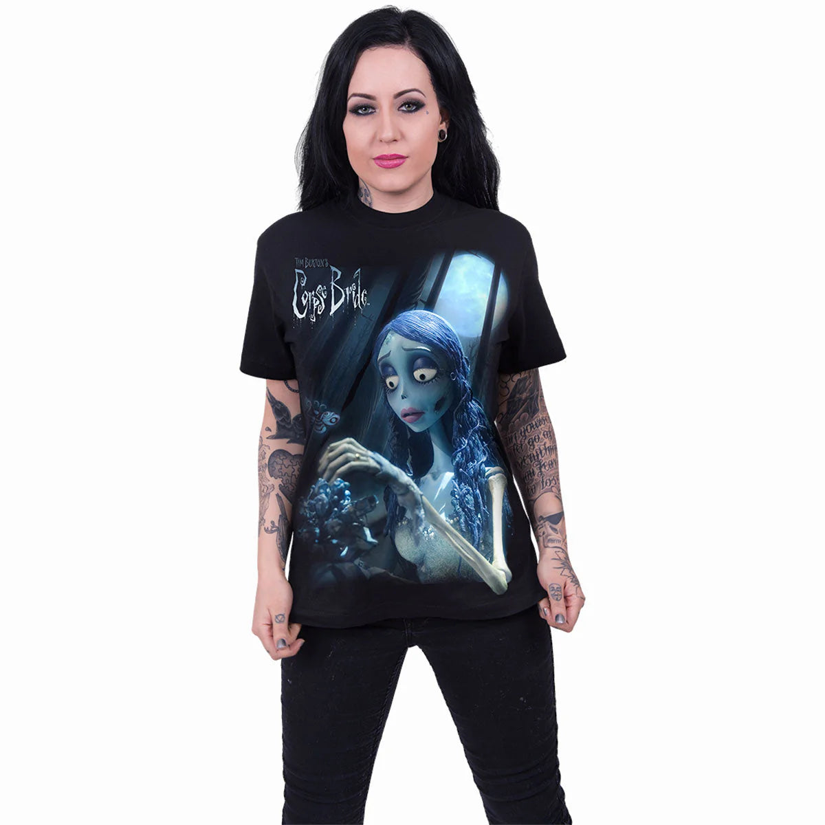 GLOW IN THE DARK - CORPSE BRIDE - T-SHIRT