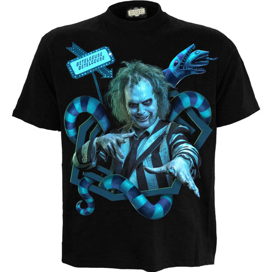 SANDWORM PORTAL - SPIRAL - BEETLEJUICE 2 - FRONT PRINT T-SHIRT