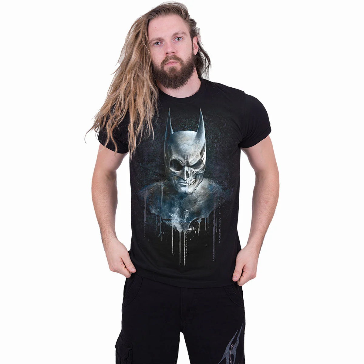 NOCTURNAL - BATMAN - T-SHIRT BLACK