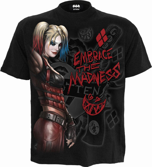 EMBRACE MADNESS - HARLEY QUINN - T-SHIRT