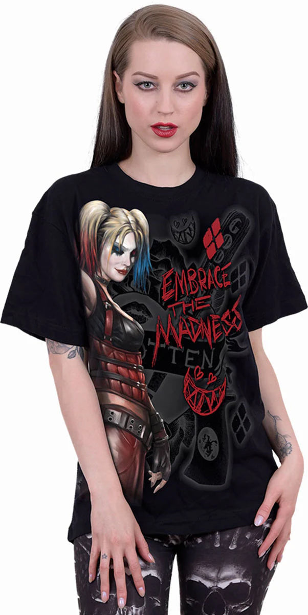 EMBRACE MADNESS - HARLEY QUINN - T-SHIRT