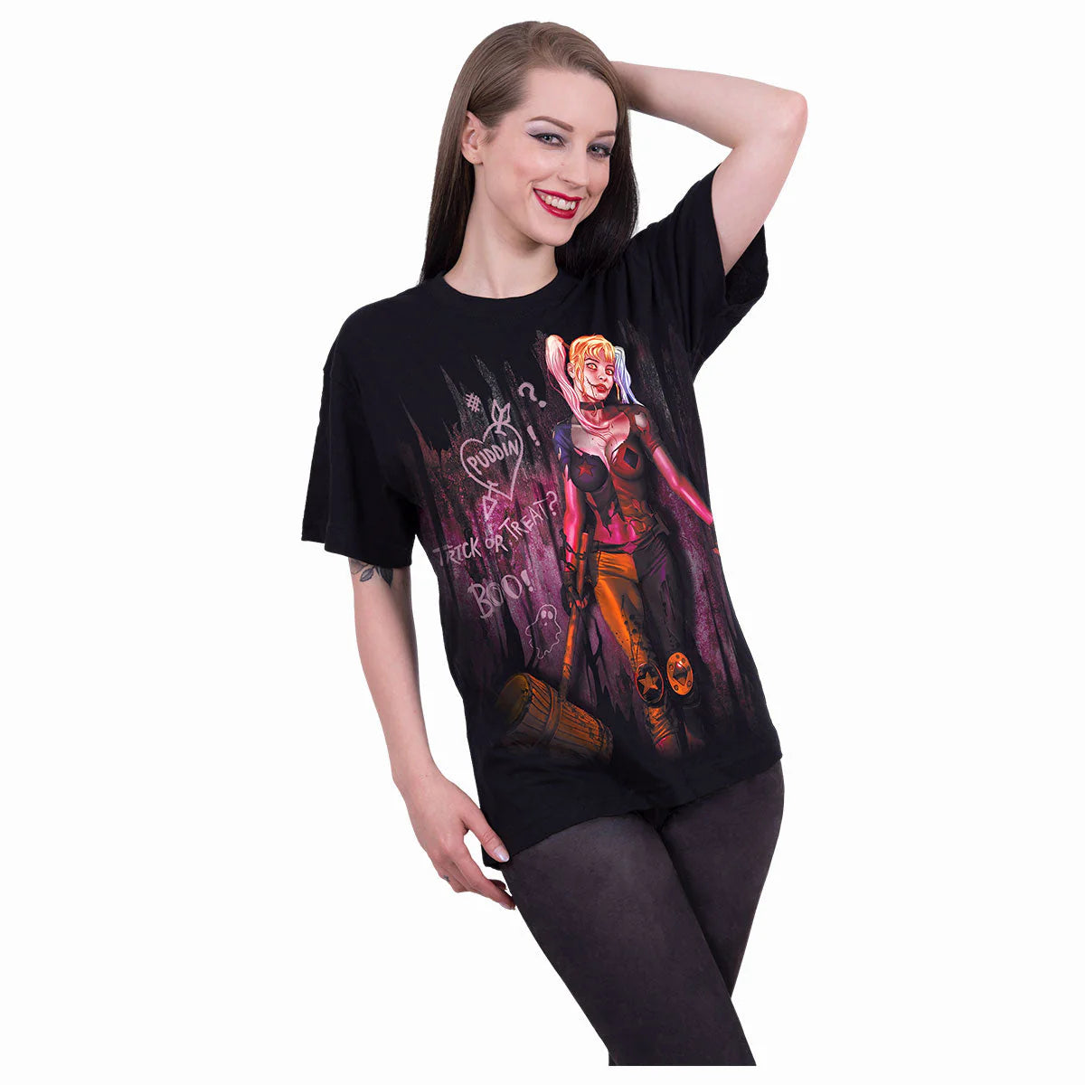 TRICK OR TREAT - HARLEY QUINN - T-SHIRT