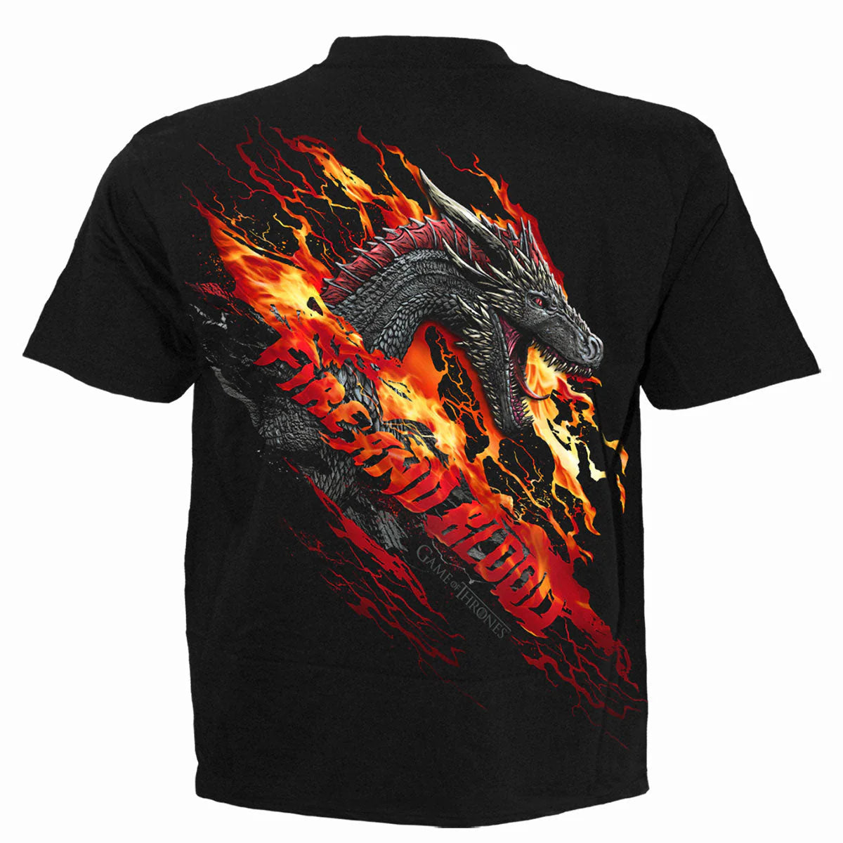 FIRE AND BLOOD - GAME OF THRONES - T-SHIRT