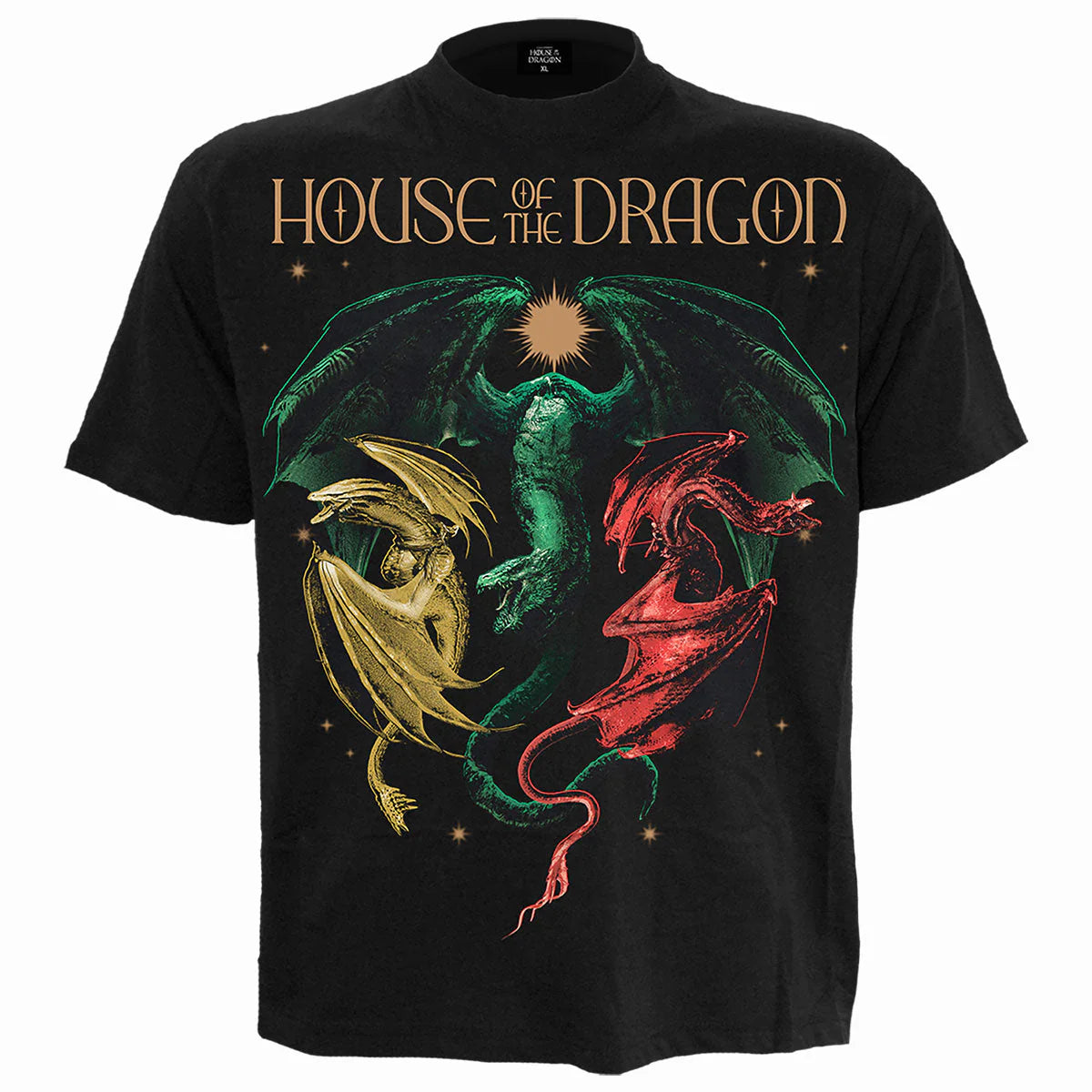 TRI DRAGONS - HOUSE OF DRAGONS - T-SHIRT