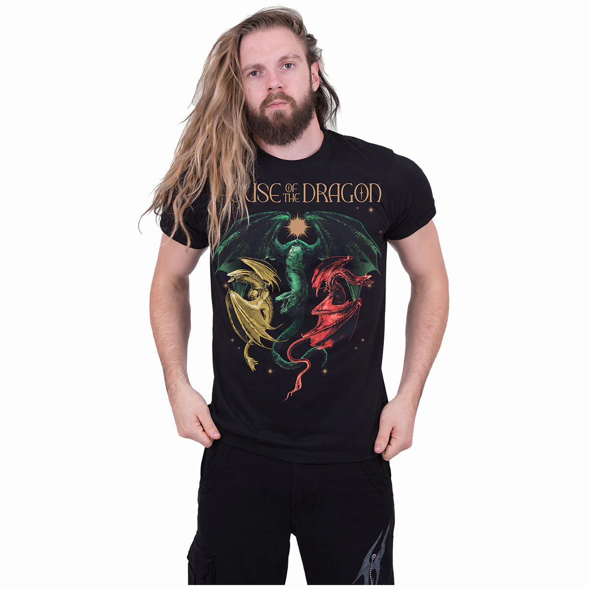 TRI DRAGONS - HOUSE OF DRAGONS - T-SHIRT