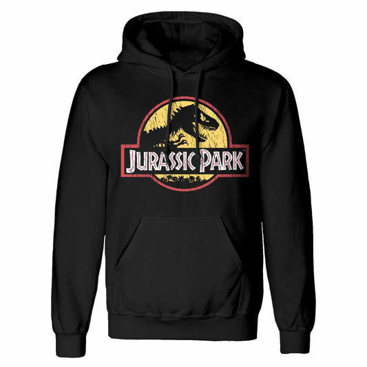 ORIGINAL LOGO DISTRESSED - JURASSIC PARK - HOODIE