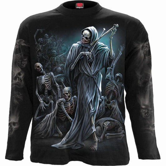 DANCE OF DEATH - SPIRAL - LONGSLEEVE T-SHIRT BLACK