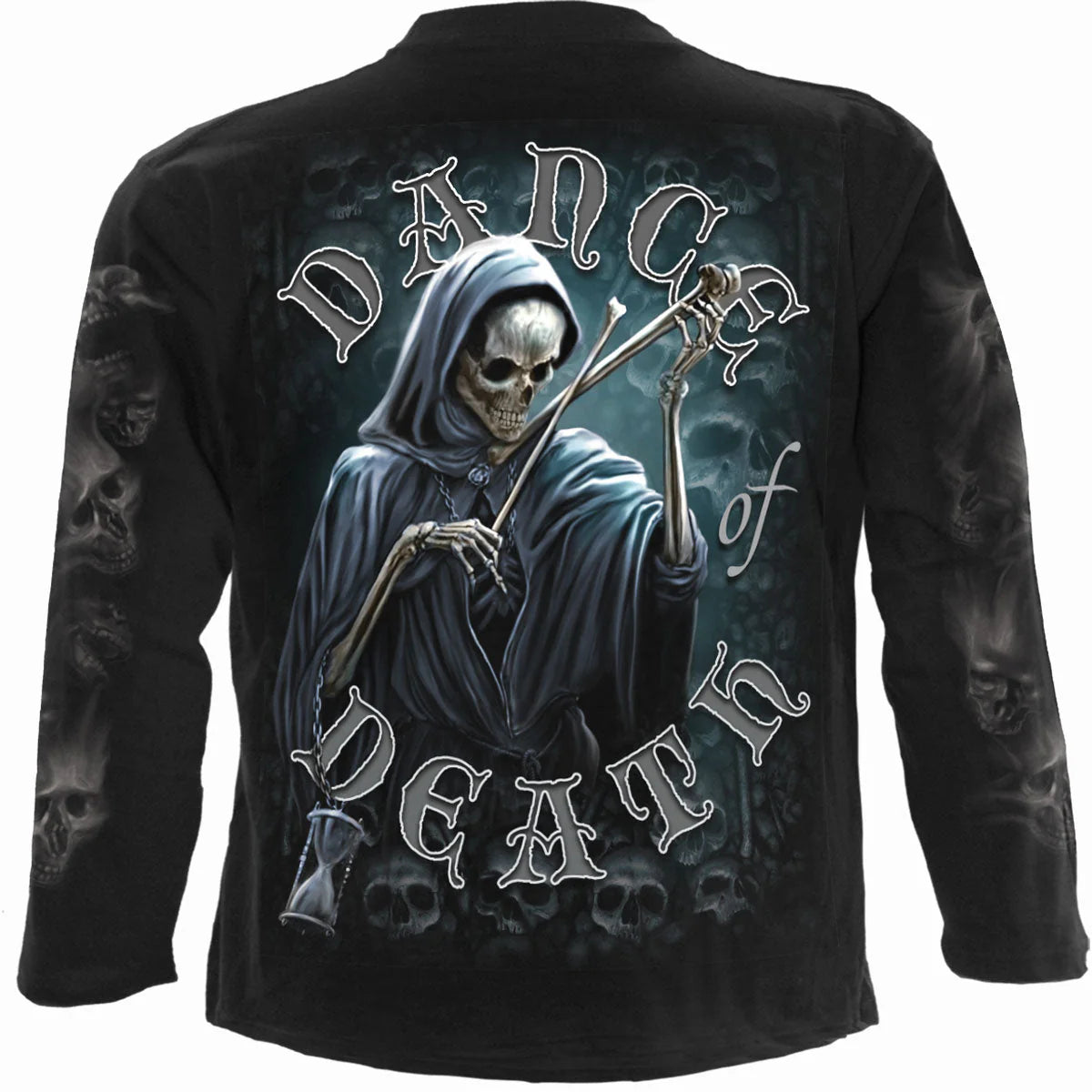 DANCE OF DEATH - SPIRAL - LONGSLEEVE T-SHIRT BLACK