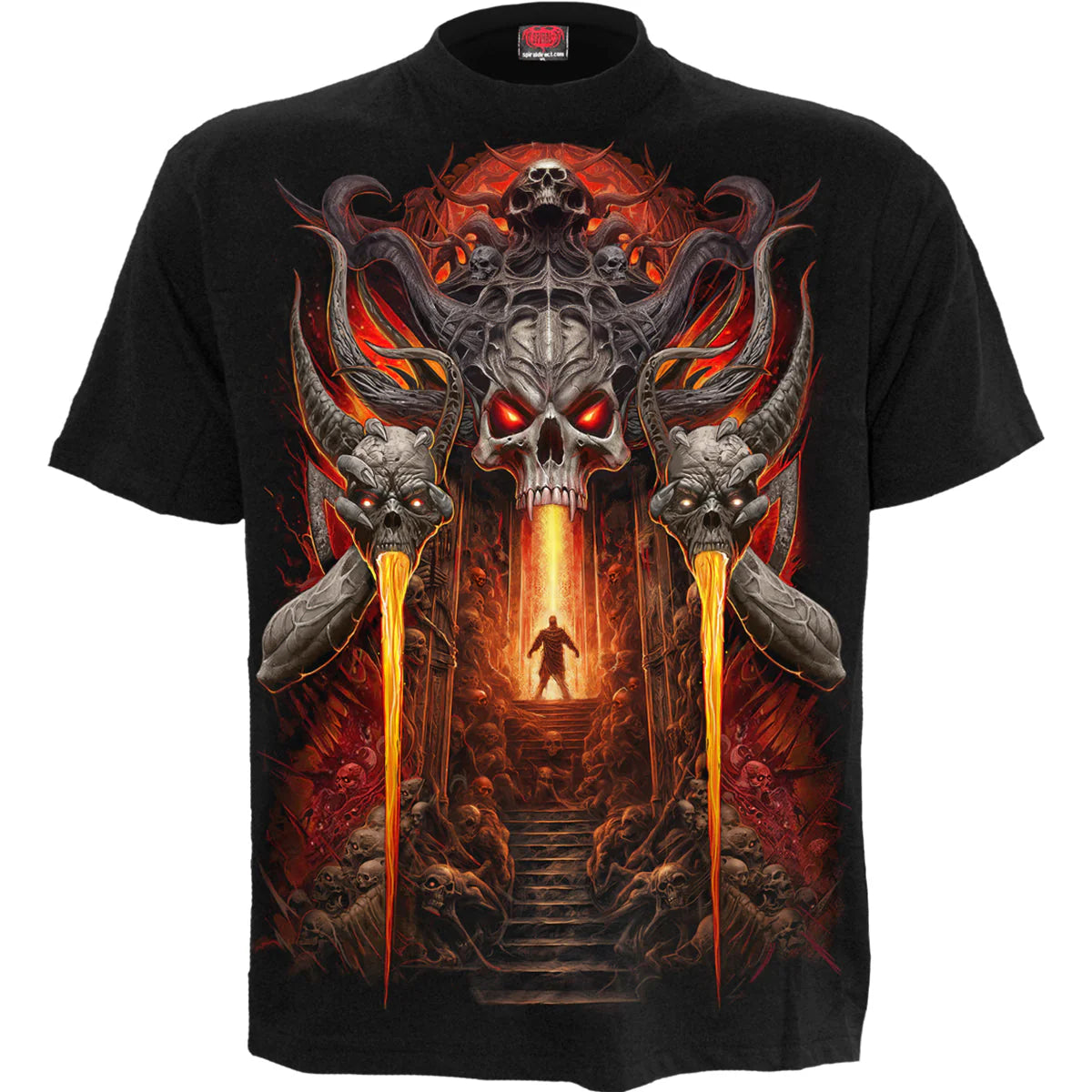 GATES OF HELL - SPIRAL - T-SHIRT