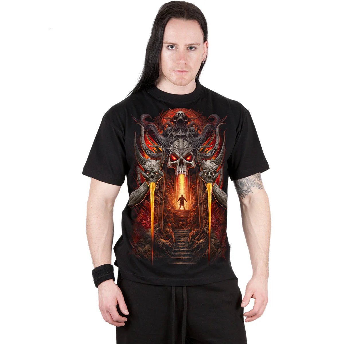 GATES OF HELL - SPIRAL - T-SHIRT