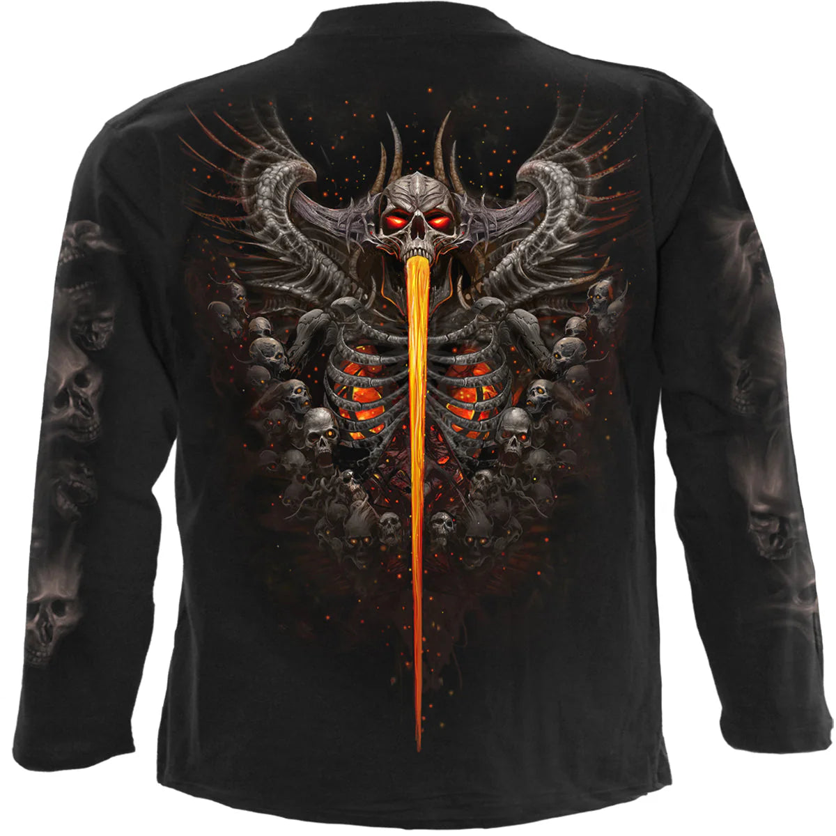 GATES OF HELL - SPIRAL - LONGSLEEVE T-SHIRT