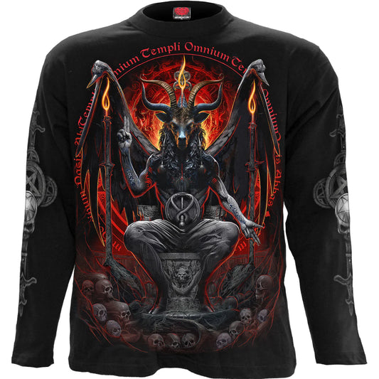 BAPHOMET - SPIRAL - LONGSLEEVE T-SHIRT
