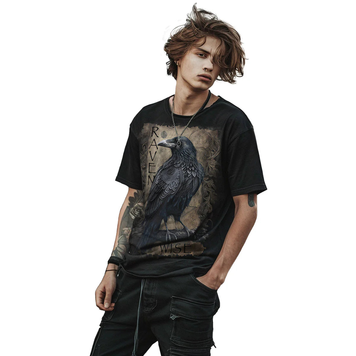 RAVEN WISE - SPIRAL - T-SHIRT